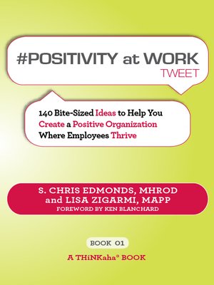 cover image of #POSITIVITY at WORK tweet Book01